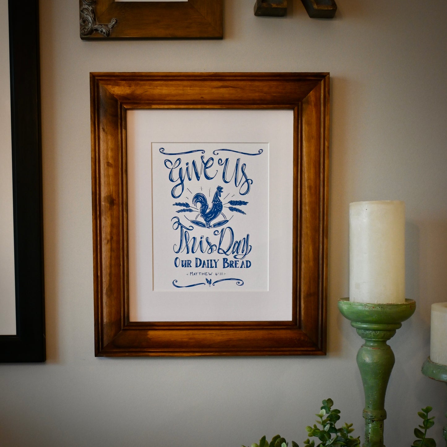Give Us This Day Art Print