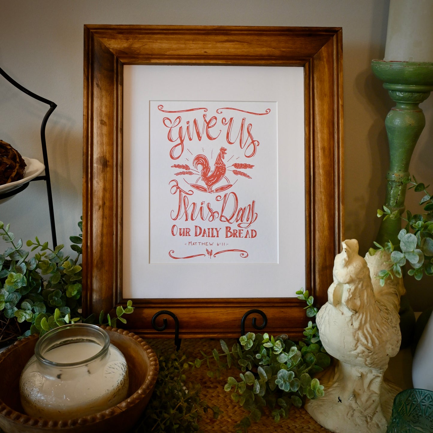 Give Us This Day Art Print
