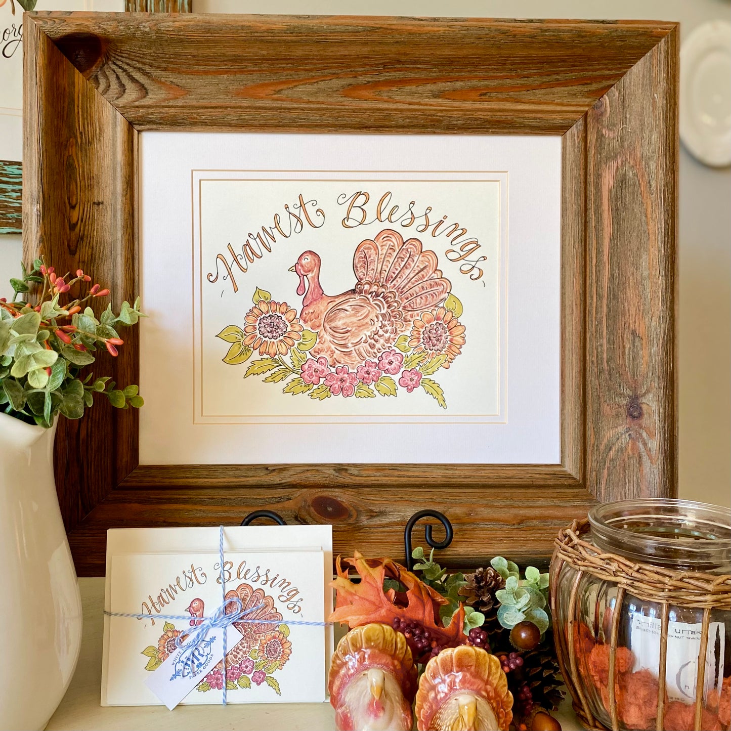 Harvest Blessings Art Print