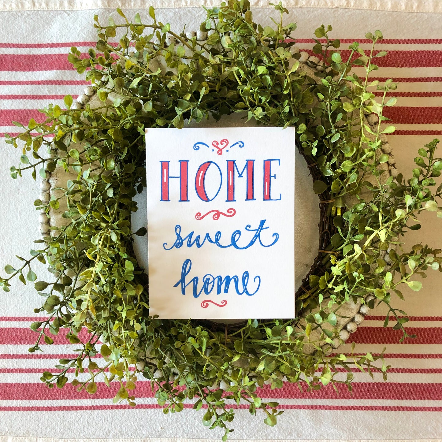 Home Sweet Home Note Card