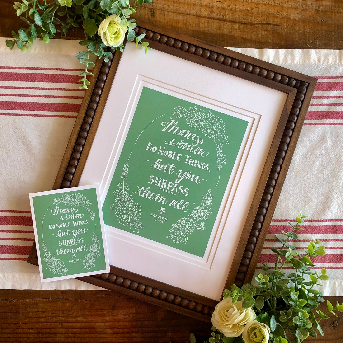 Proverbs 31 Art Print