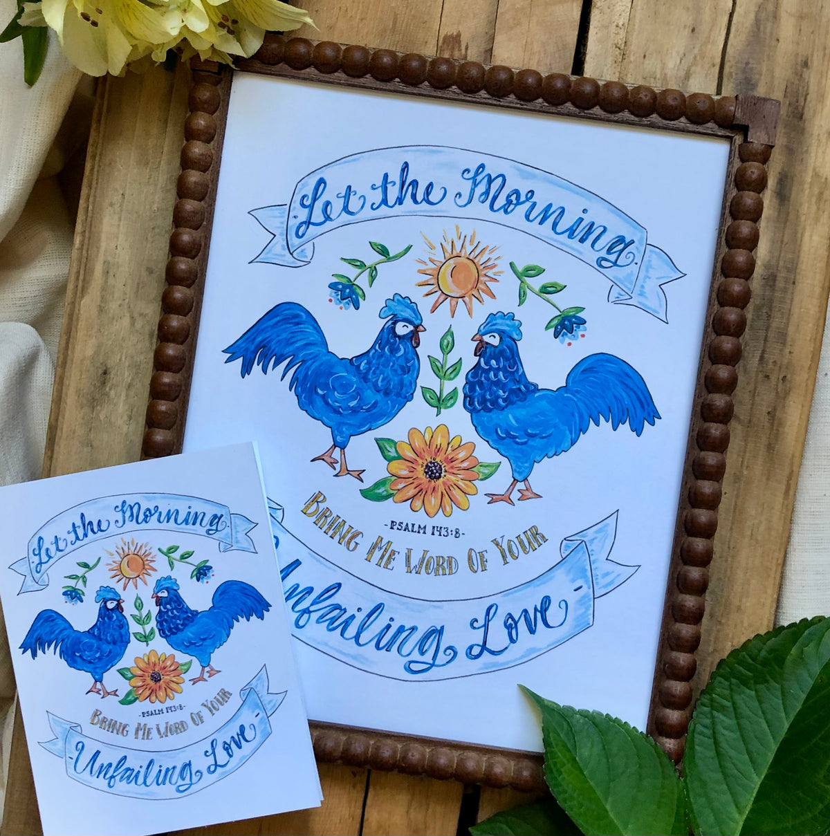 Psalm 143:8 Note Card