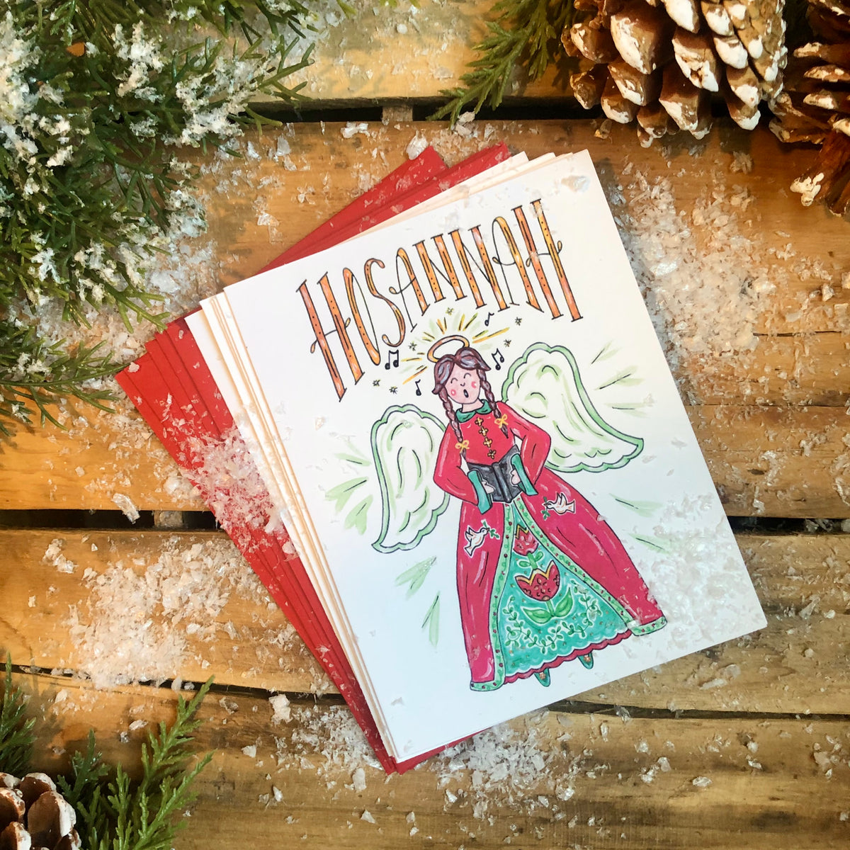 Hosannah Angel, Art Print and Note Cards