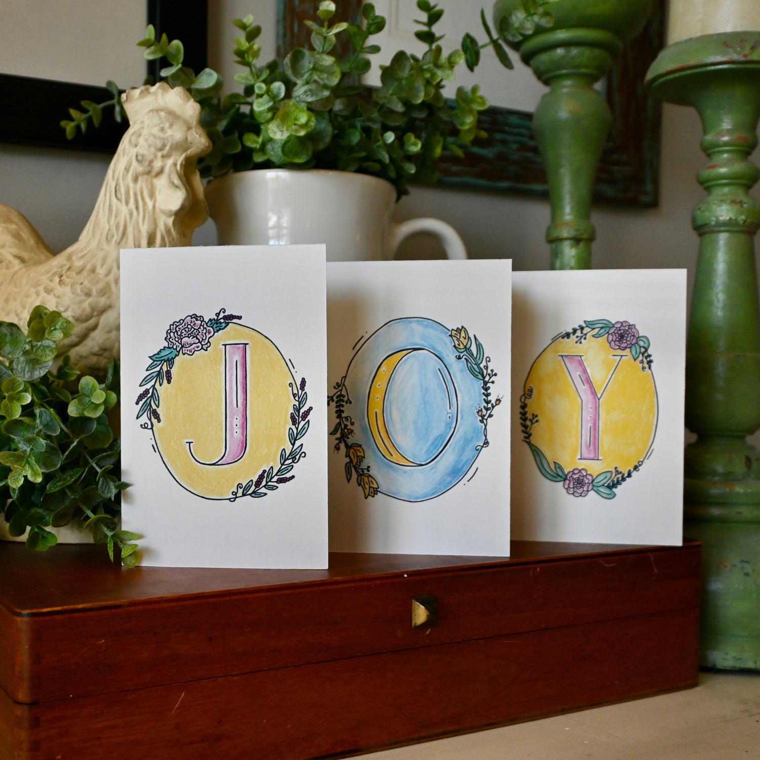 Pastel Monogram Collection