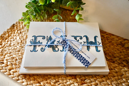 Faith, Hope, Love & Joy Notecard Set