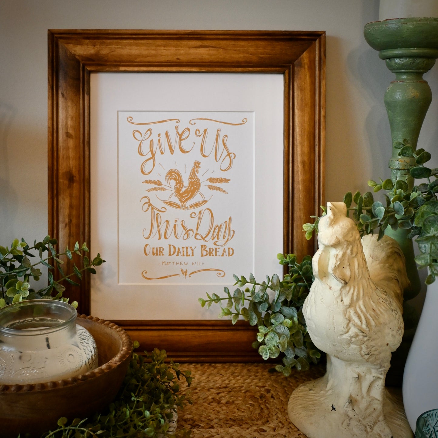 Give Us This Day Art Print