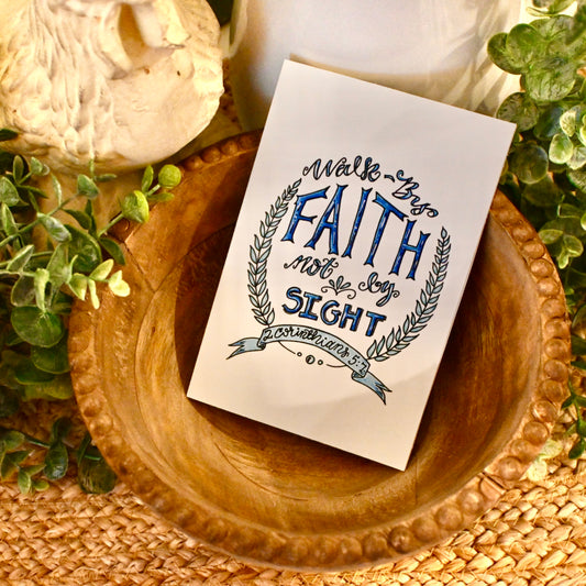 Walk By Faith Notecard Set