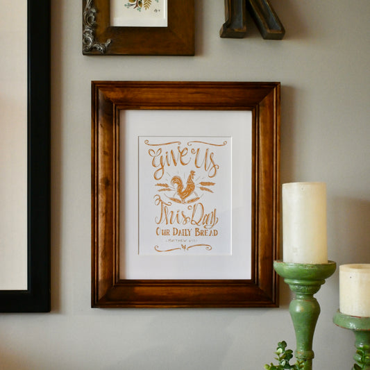 Give Us This Day Art Print