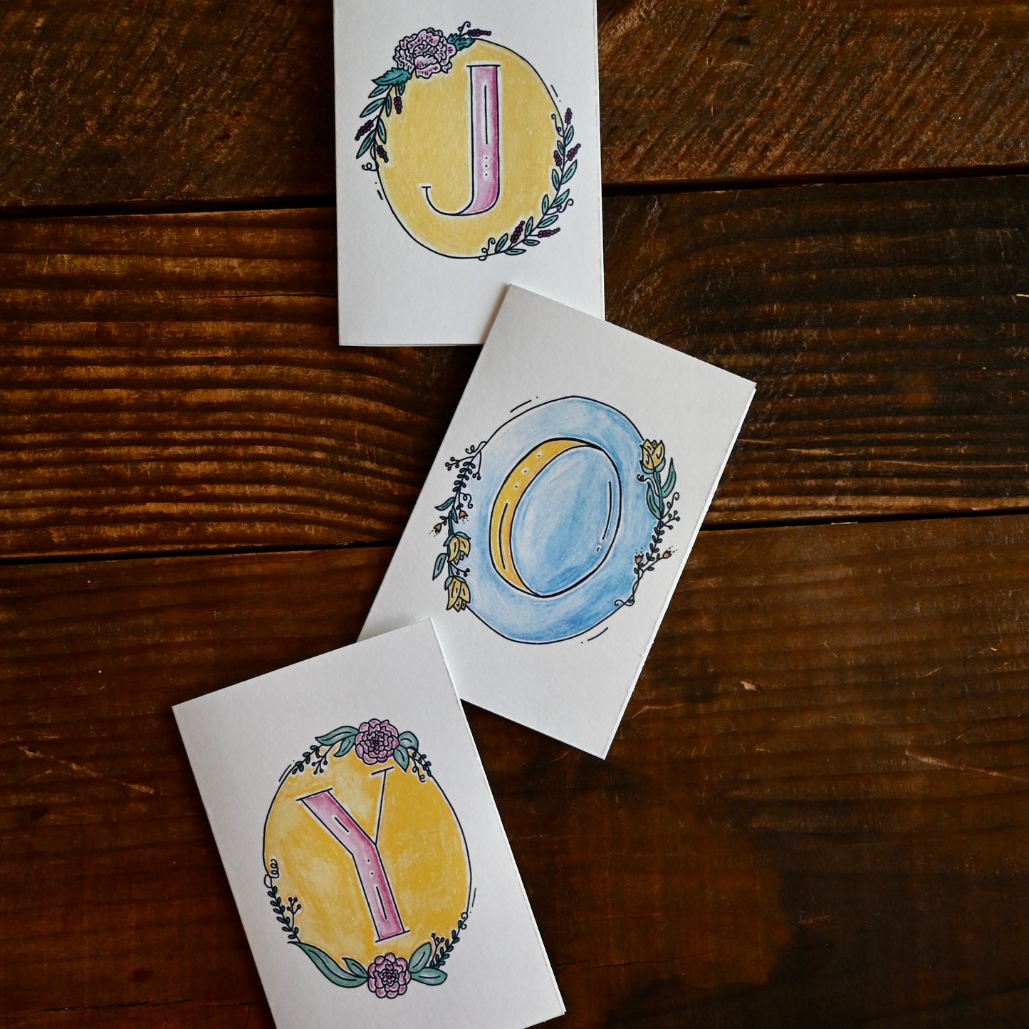 Pastel Monogram Collection - Stationery Set