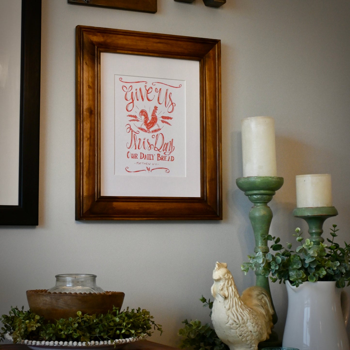 Give Us This Day Art Print