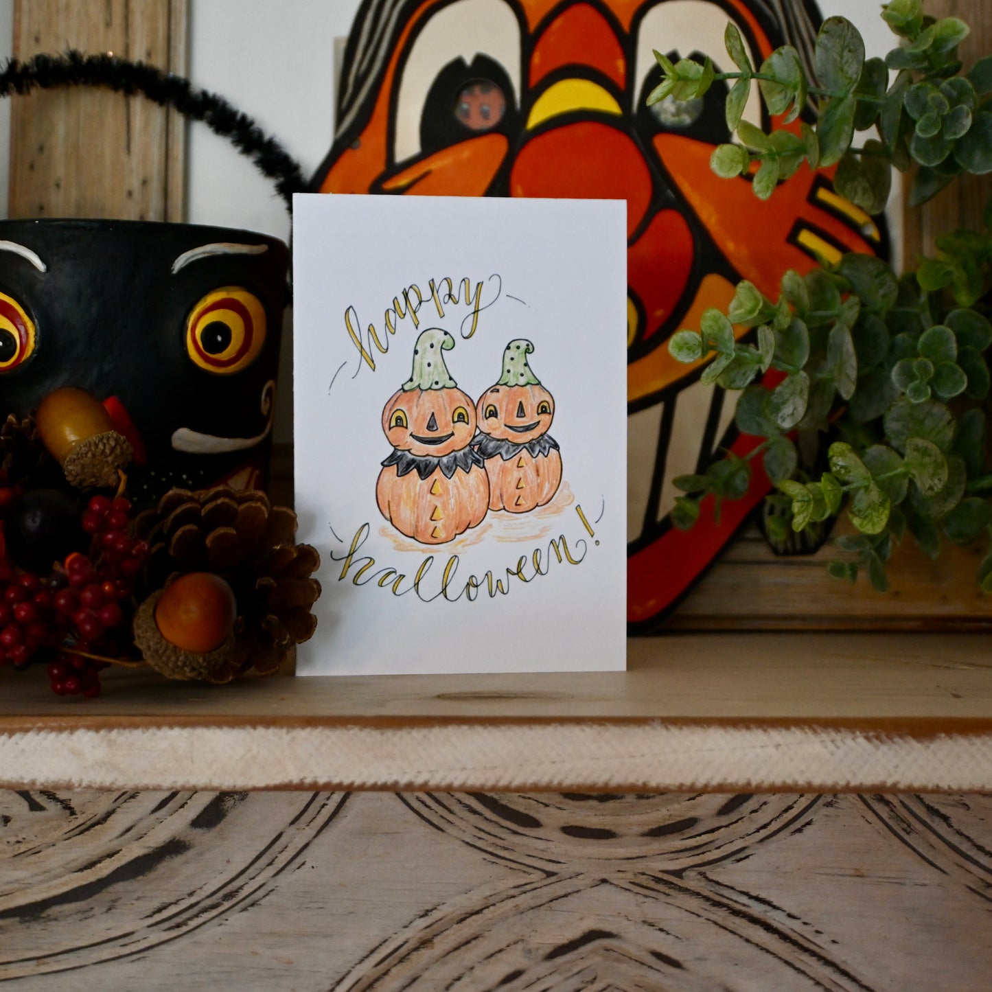 Happy Halloween Note Card Set