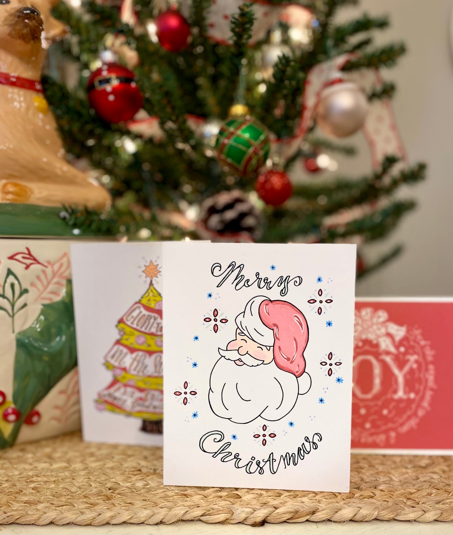 Merry Christmas, Christmas Card Set