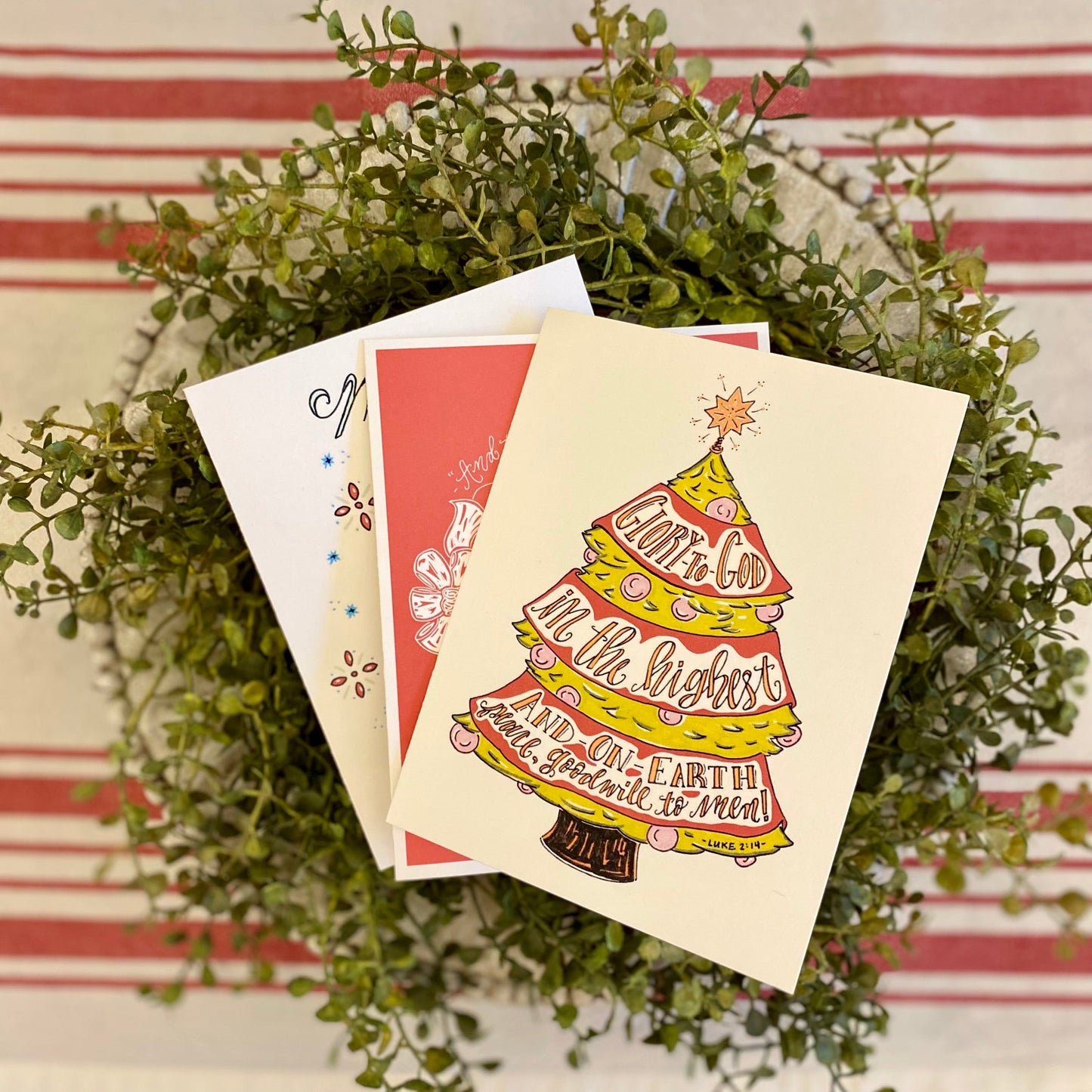 Glory To God, Christmas Card Set