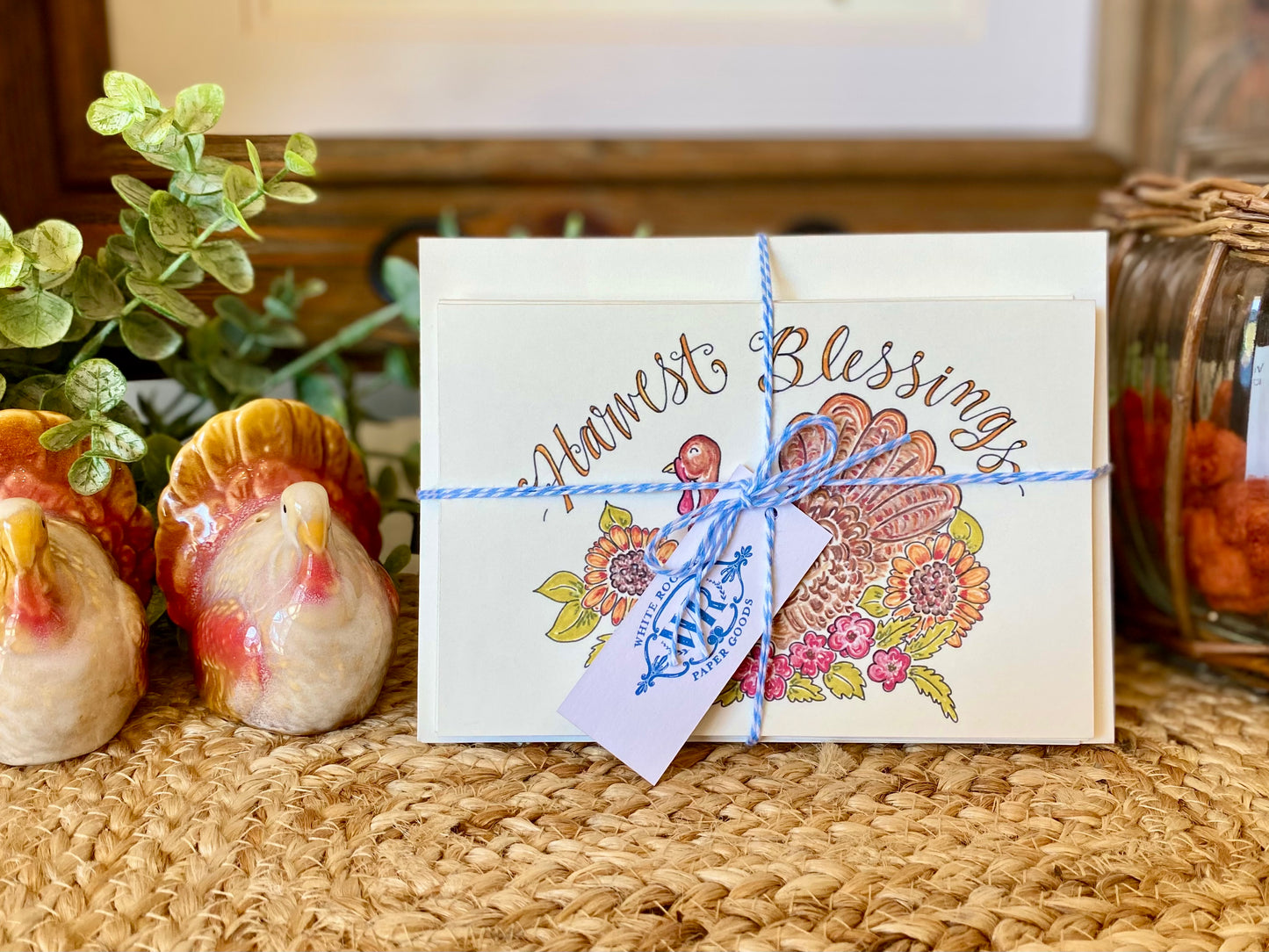 Harvest Blessings, Note Card Set