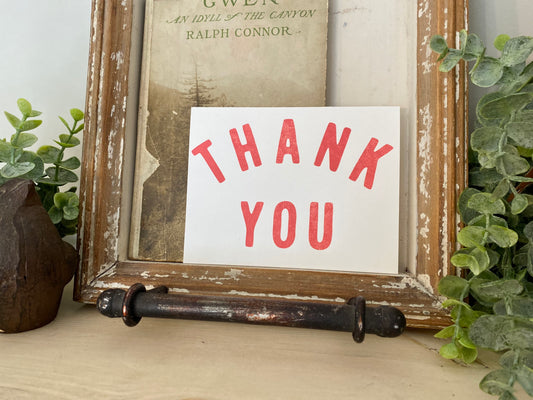 Big Thanks, SIngle Note Card
