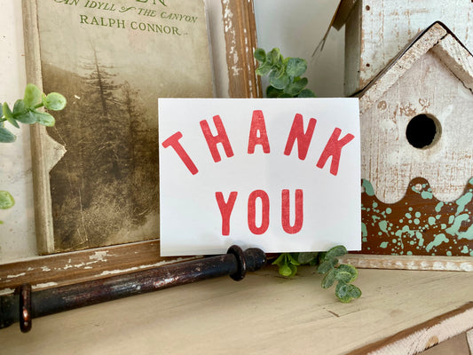 Big Thanks, Note Card Set