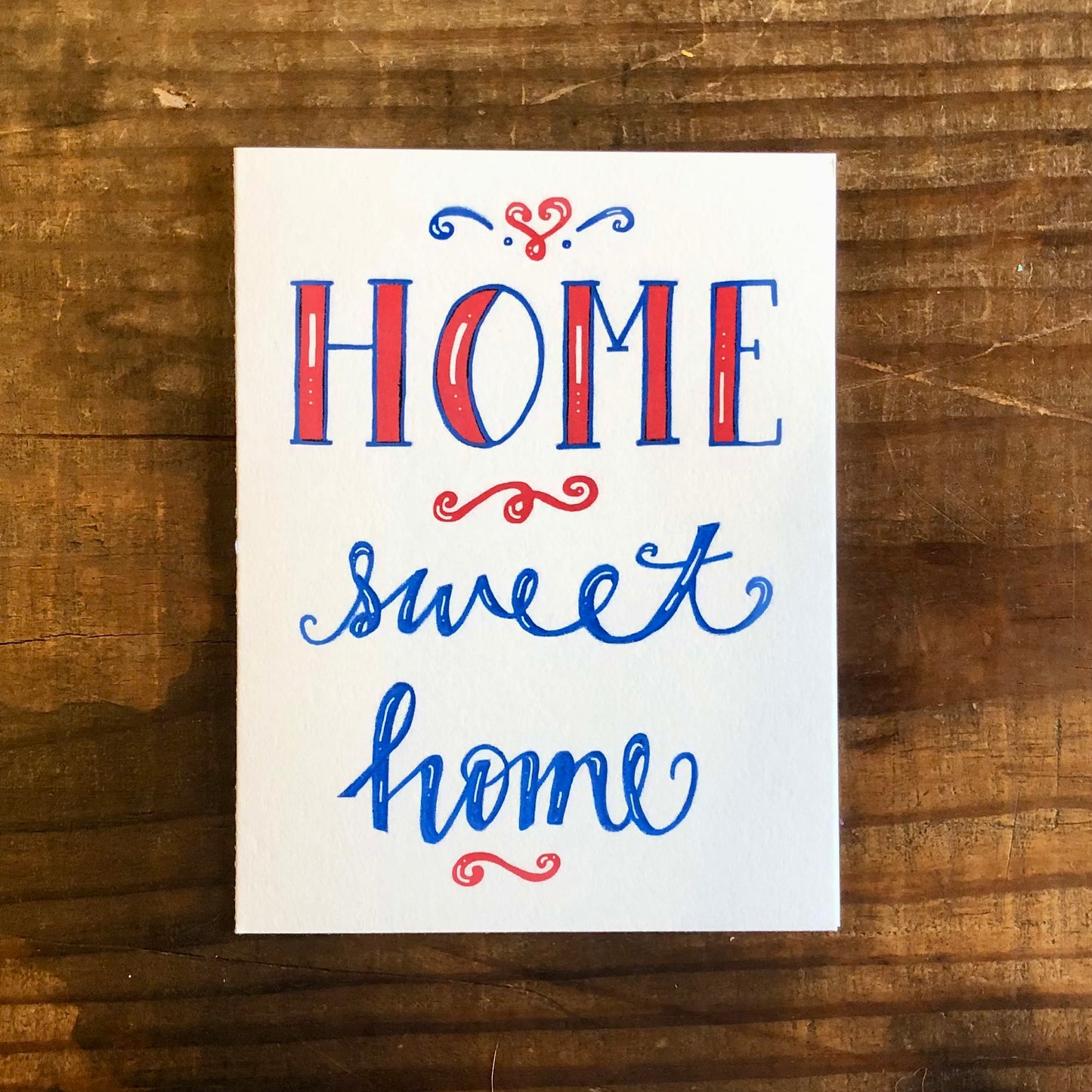 Home Sweet Home Note Card