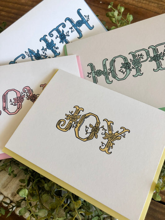 Joy Note Card