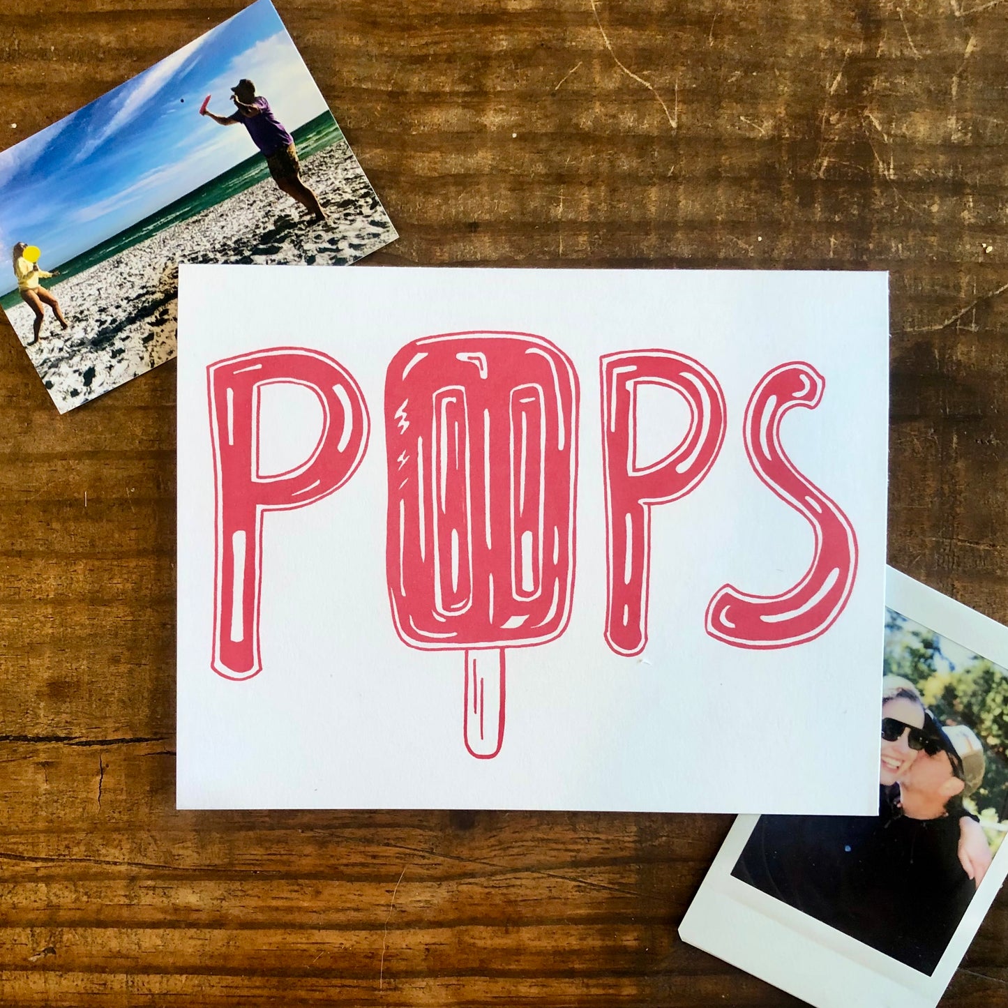 POPS Note Card