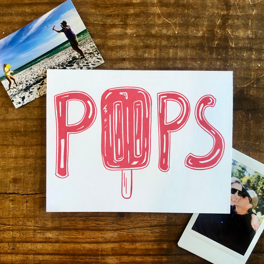 POPS Note Card