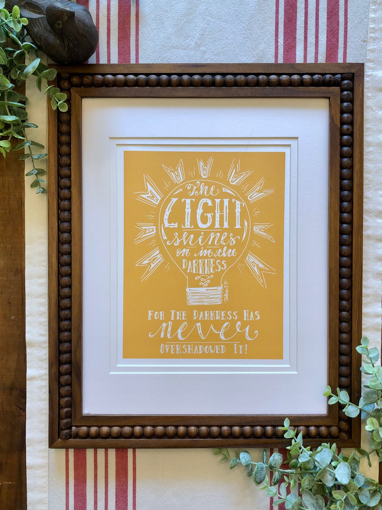 John 1:5 Art Print