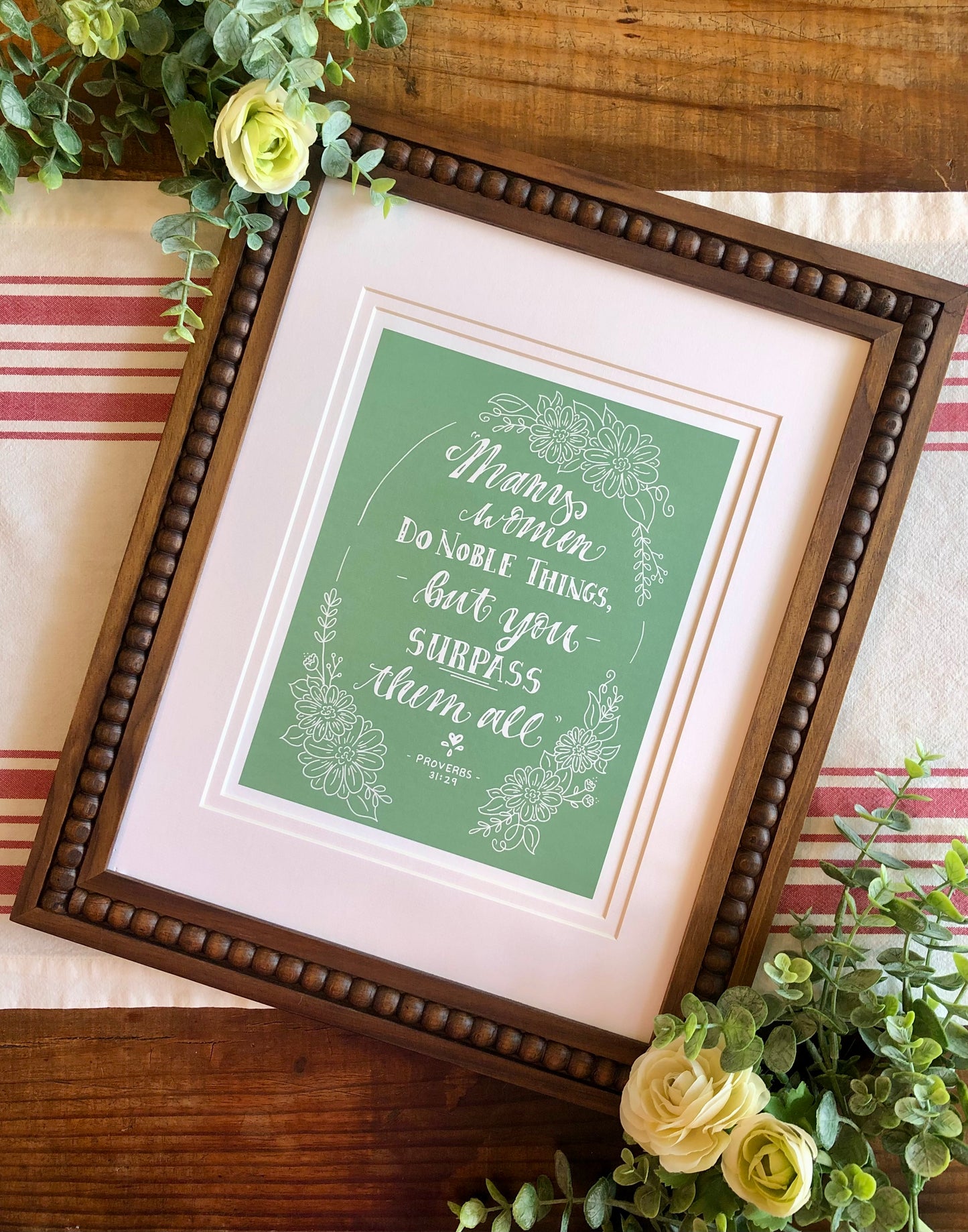Proverbs 31 Art Print