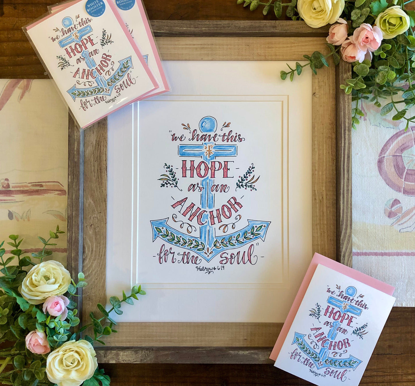 Hope as an Anchor Art Print