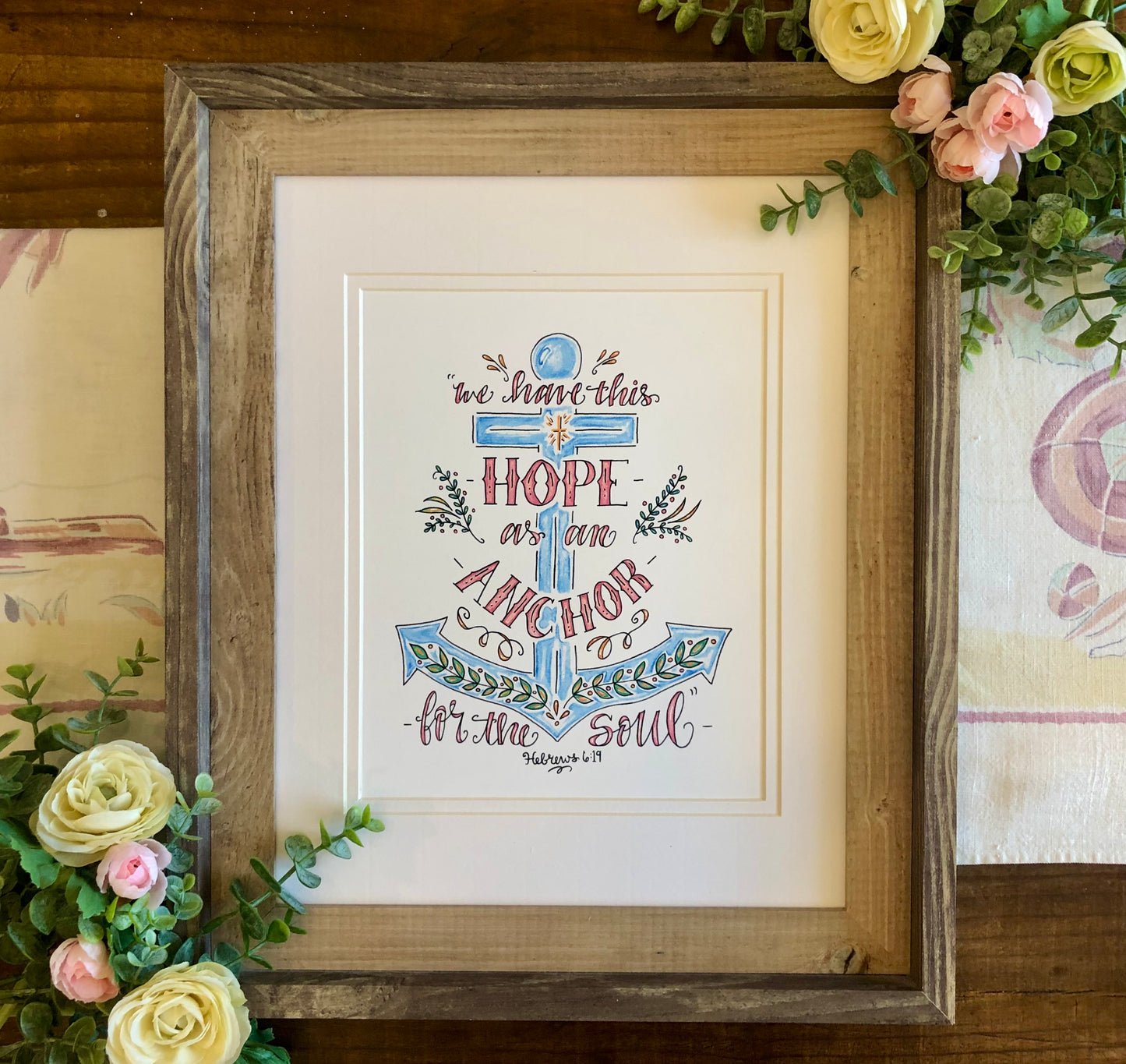 Hope as an Anchor Art Print