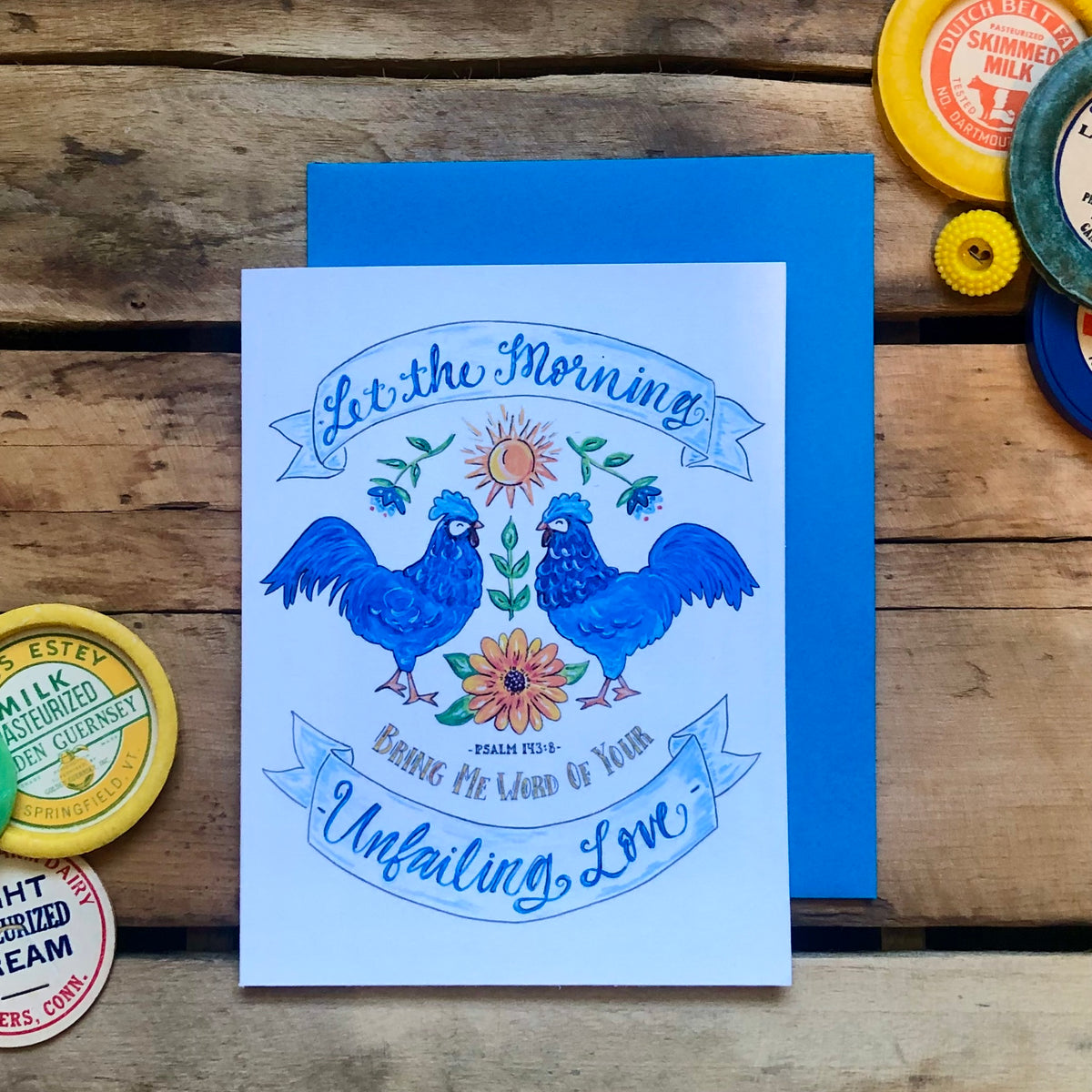 Psalm 143:8 Note Card
