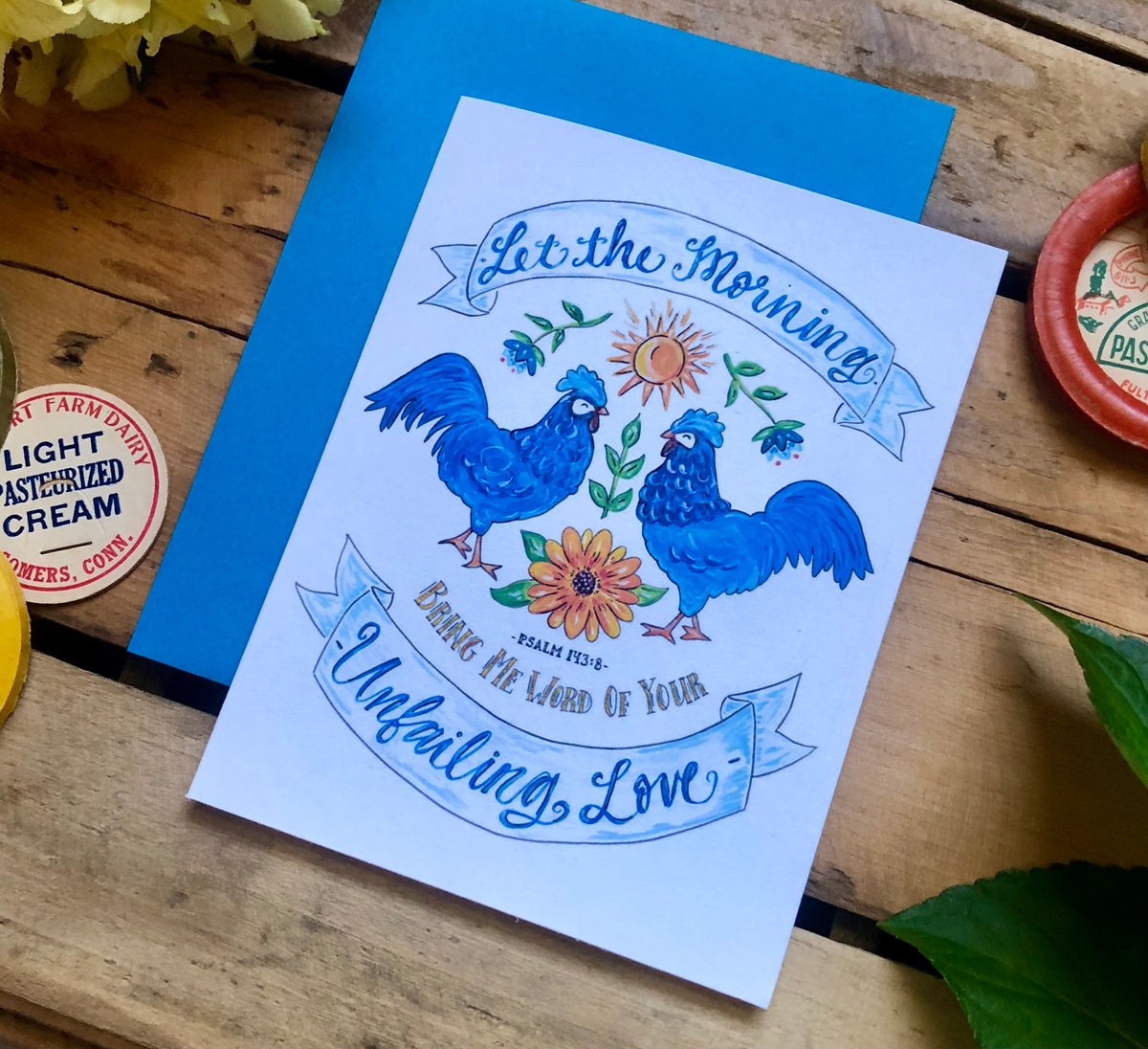 Psalm 143:8 Note Card