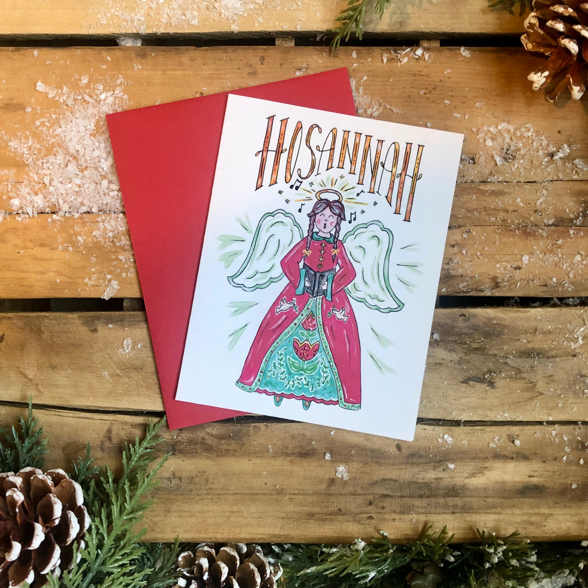 Hosannah Angel, Art Print and Note Cards