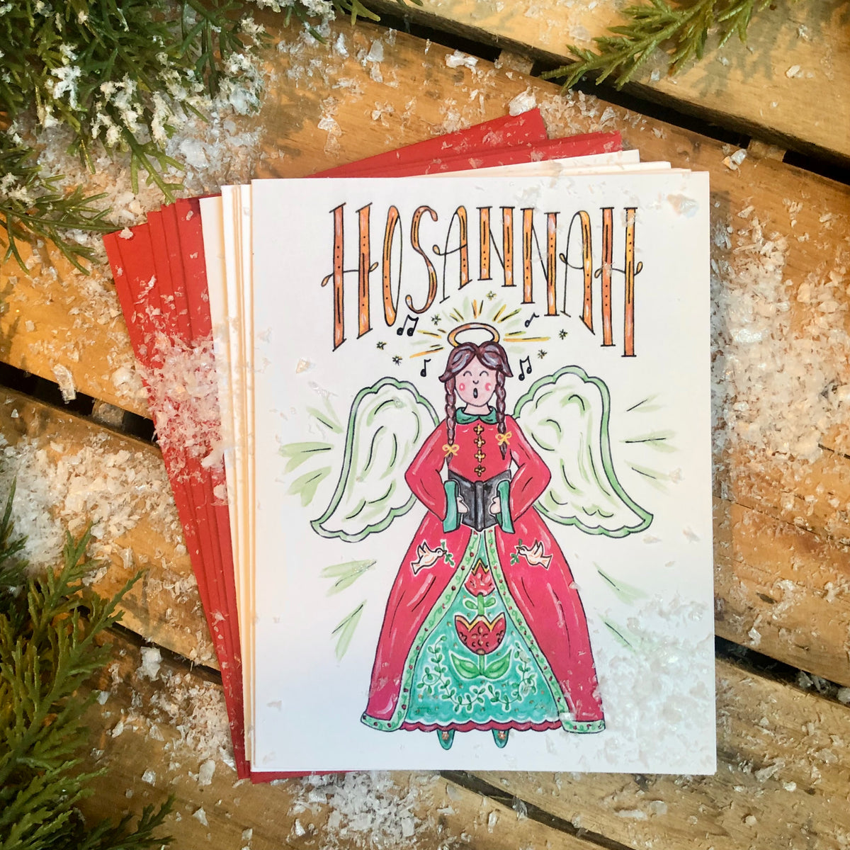 Hosannah Angel, Art Print and Note Cards