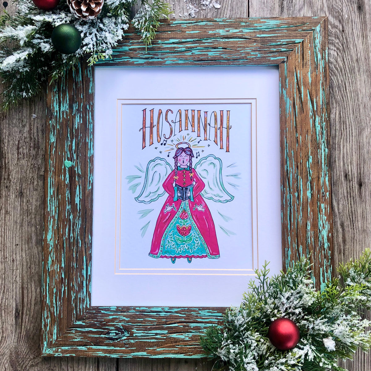 Hosannah Angel, Art Print and Note Cards