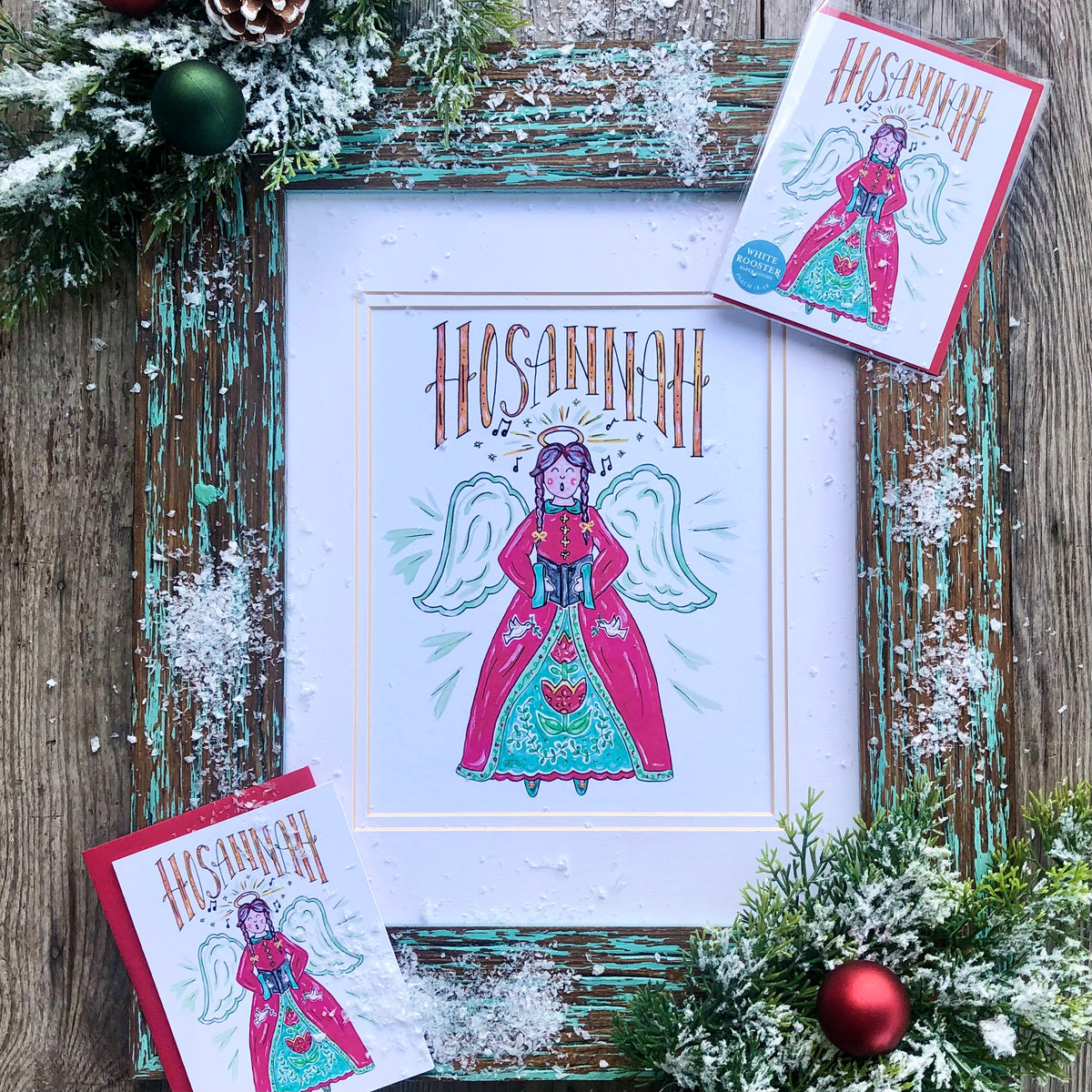 Hosannah Angel, Art Print and Note Cards